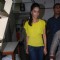 Bollywood actress Mallika Sherawat meets CPAA patients in Mumbai .