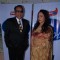 Dharmendra and Hema Malini on location of Indian Idol