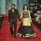 Raj Singh Arora with Pooja Gor walk on the ramp for Gitanjali Jewellers at IIJW in Mumbai