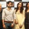 Bollywood actors Emraan Hashmi, Bipasha Basu, Esha Gupta and film producer Mahesh Bhatt at a press meet for the film Raaz-3 in New Delhi .