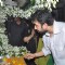 Raj Kundra at Shilpa Shetty's Ganpati Visarjan