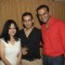 Madhuri Pande, Harmeet Gulzar and Siddharth Kannan at model Liza Malik's birthday get-together