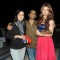 Tulip Joshi with Capt. Nair and Shama Sikander at Amy Billimoria B'Day Bash