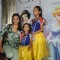 Gurdeep Kohli with daughter Meher at the launch of Disney Princess Academy