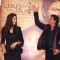 Shahrukh Khan and Katrina Kaif at a press conference for the film Jab Tak Hai Jaan