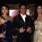 Anushka Sharma, Shahrukh Khan and Katrina Kaif at Red Carpet for premier of film Jab Tak Hai Jaan
