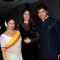 Sai and Shakit with Gauri Bhonsle at launch of their Production house Thoughtrain Entertainment