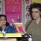 Author Chandrima Pal with Director Imtiaz Ali at her first novel A Song for I in Mumbai.