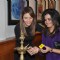 Raageshwari Loomba at Shefali Shahs art exhibition