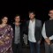 Supriya Pilgaokar, Sachin Pilgaokar, Vivek Oberoi at Abhinav & Ashima Shukla wedding reception