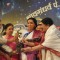 Usha Mangeshkar, Asha Bhonsle and Lata Mangeshkar at Pandit Dinanath Mangeshkar Awards ceremony