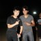 Meiyang Chang and Abhijeet Sawant at Singers Cricket Match