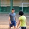 Aamir Khan playing football with his family