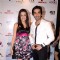 Mohit Sehgal and Sanaya Irani at ITA award