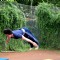 Tiger Shroff performing daredevil stunts