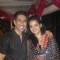 Tarun Khanna with Smriti Mohan were kind of color cordinated for this party