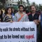 Karanveer Bohra, Teejay Sidhu, MLA Baba Sidhique and Satish Reddy Protest againt the rape case