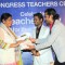 Ms. Nikhat Azam from Billabong School being Felicitated by Roman Sen and Romeer Sen