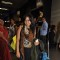 Roopal Tyagi was seen at Mumbai Airport leaving for SAIFTA