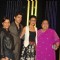Zoya, Farhan and Adhuna Akhtar with Honey Irani at Rakesh Roshan's 64th birthday bash