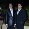 Amitabh and Abhishek Bachchan were seen at Vishesh Bhatt's Wedding Reception