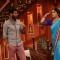 Prabhu Dheva and Upasana Singh on Comedy Nights with Kapil