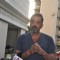 Sanjay Dutt addresses the press after coming out in parole
