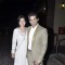 Karanvir Bohra and Teejay Sidhu at Amna Shariff's Wedding Reception