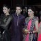 Sanjeeda Shaikh and Mouni Roy were seen at Amna Shariff's Wedding Reception