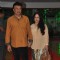 Anu Malik with his wife at Rouble Nagi's Art Foundation Event