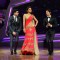 Gautam Rode, Shilpa Shetty and Karan Wahi in a gig at Nach Baliye Season 6 Grand Finale