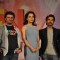 Vikas Bahl, Kangana Ranaut and Rajkummar Rao were at the Music launch of 'Queen'