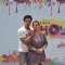 Juhi and Sachin were at the Zoom Holi Party