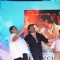 Subhash Ghai and Jackie Shroff dance at the Music Launch of 'Kaanchi'
