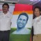Sachin Tendulkar poses with his portrait at the launch 'WeAreSachin' campaign