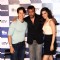 Jackie Shroff with Kriti and Tiger at the Trailer launch of Heropanthi
