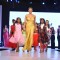 Sushmita Sen walks the ramp at the charity fashion show 'Ramp for Champs'