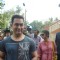 Aamir Khan and Kiran Rao arrives to vote at polling station in Mumbai