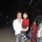 Ganesh Hegde with his son at Shilpa Shetty's Birthday Bash for her Son