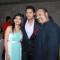 Shreyas Talpade with wife and Leslie Lewis at Poshter Boyz Launch at Levo