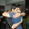 Sidharth Malhotra hugs Salman Khan at the success party of Ek Villain