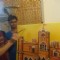 Varun Dhawan painting a canvas at the promotion of Humpty Sharma Ki Dulhania in Jaipur
