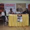 The cast of the film address the media at the Promotions of Desi Kattey
