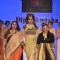 Raveena Tandon with designers Dipti and Amisha at IIJW 2014 - Day 2