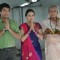 Mohan, Bhakti and Nani praying in the show Hamari Devrani