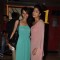 Dipannita Sharma poses with Parvathy Omanakuttan at the Premier of Pizza 3D