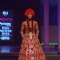 A model walks the ramp at the Indian Couture Week - Day 4