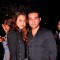 Amrita Arora with her husband Shakeel Ladak at the Launch Party of Aqaba Restaurant