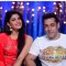Salman Khan  and Jacqueline Fernandes at the Promotions of Kick on Jhalak Dikhhla Jaa