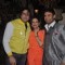 Armaan Kohli poses with Payal Rohatgi and Sangram Singh